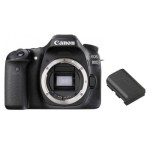 CANON EOS 80D Body + CANON LP-E6N Battery